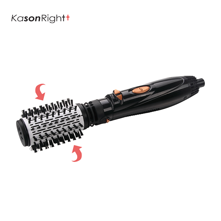 Brosse de sèche-cheveux auto-rotative 1000W, styleur à air chaud en céramique pour soins capillaires